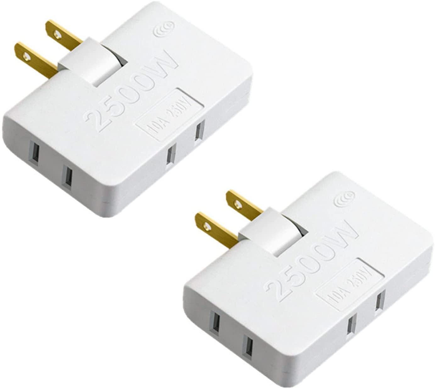 3 in 1 Extension Plug Adapter, 2-Prong Rotatable Socket Converter, 360˚ Degree Multi-Plug Ultra-Thin Foldable Charger Plug, Wireless Socket Adapter 3 in 1 Extension Plug Adapter, 2-Prong Rotatable Socket Converter, 360˚ Degree Multi-Plug Ultra-Thin Foldable Charger Plug, Wireless Socket Adapter